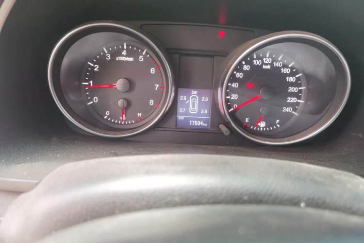 Used Haval M6 2021 PLUS 1.5T Manual Luxury Smart Connectivity Model Odometer Close Up