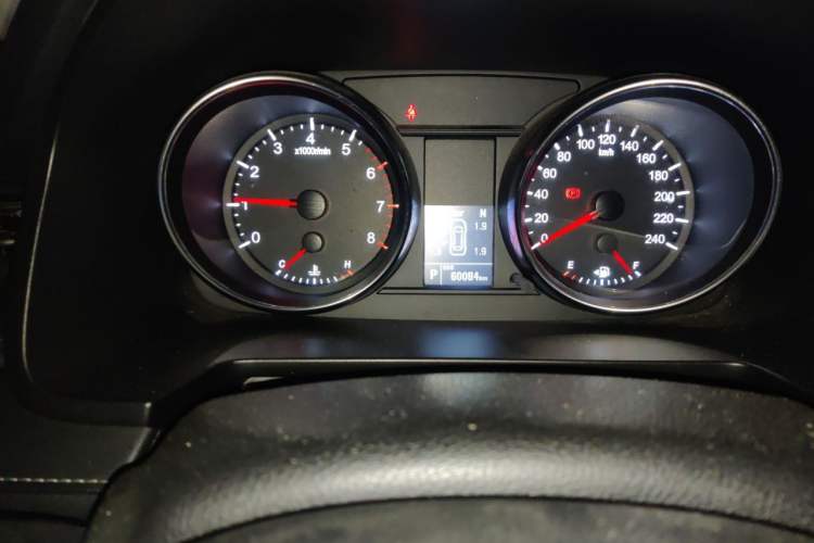 Used Haval M6 2021 PLUS 1.5T DCT Luxury Smart Connectivity Model Odometer Close Up