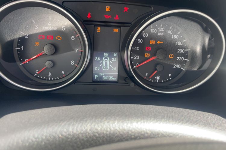 Used Haval M6 2021 PLUS 1.5T DCT Elite Smart Connectivity Model Odometer Close Up
