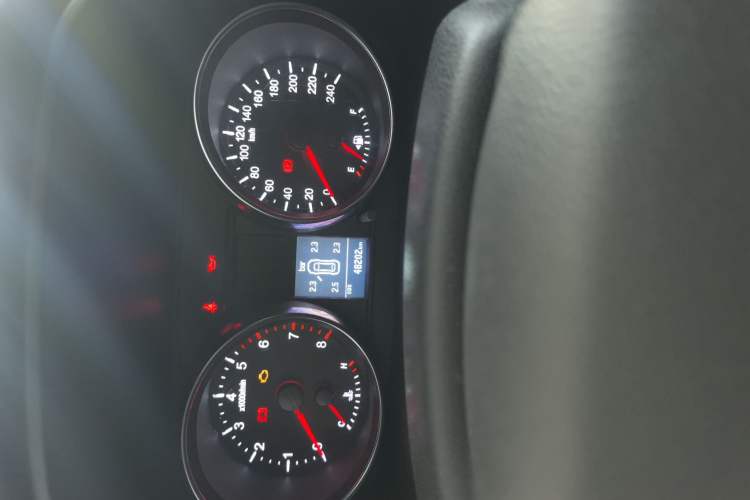 Used Haval M6 2021 PLUS 1.5T Manual Elite Smart Connectivity Model Odometer Close Up