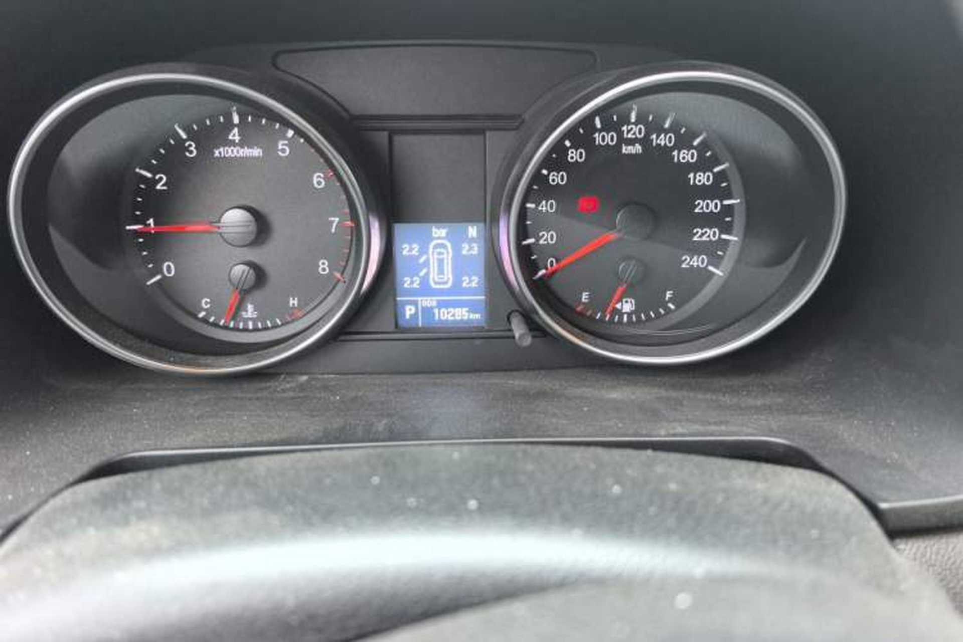 Used Haval M6 2021 PLUS 1.5T DCT Elite Smart Connectivity Model Odometer Close Up