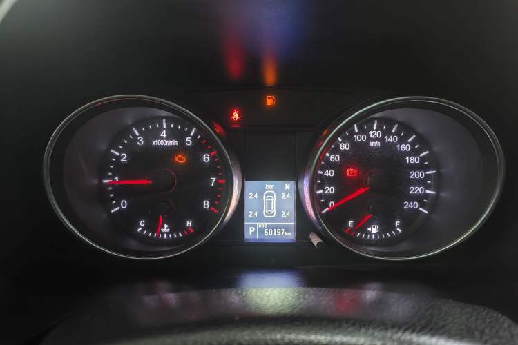 Used Haval M6 2021 PLUS 1.5T DCT Luxury Smart Connectivity Model Odometer Close Up