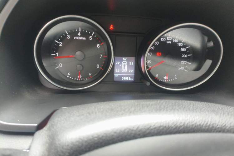 Used Haval M6 2021 PLUS 1.5T Manual Luxury Smart Connectivity Model Odometer Close Up
