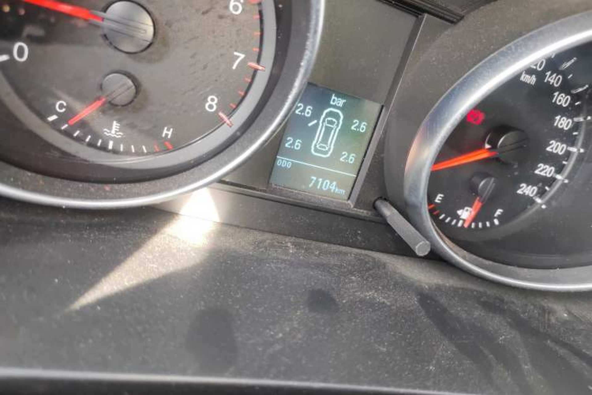 Used Haval M6 2021 PLUS 1.5T Manual Comfort Model Odometer Close Up