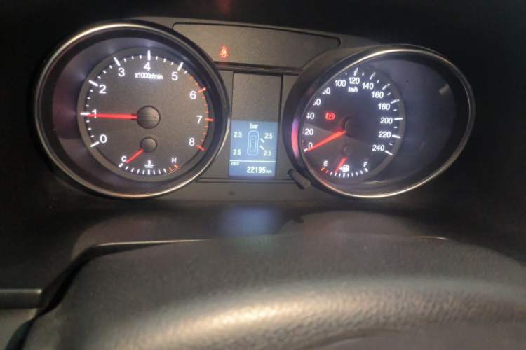 Used Haval M6 2021 PLUS 1.5T Manual Luxury Smart Connectivity Model Odometer Close Up