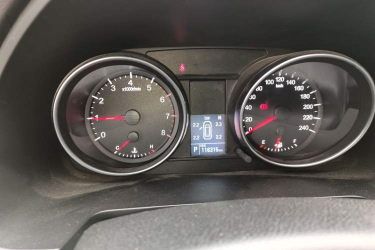 Used Haval M6 2021 PLUS 1.5T DCT Elite Smart Connectivity Model Odometer Close Up