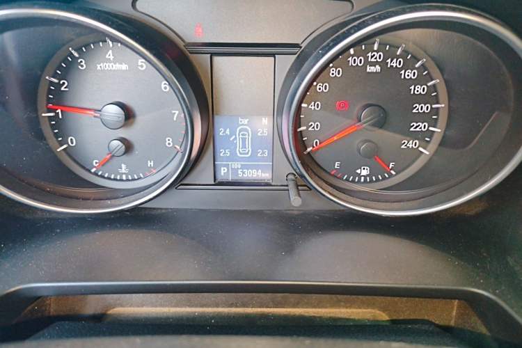 Used Haval M6 2021 PLUS 1.5T DCT Luxury Smart Connectivity Model Odometer Close Up