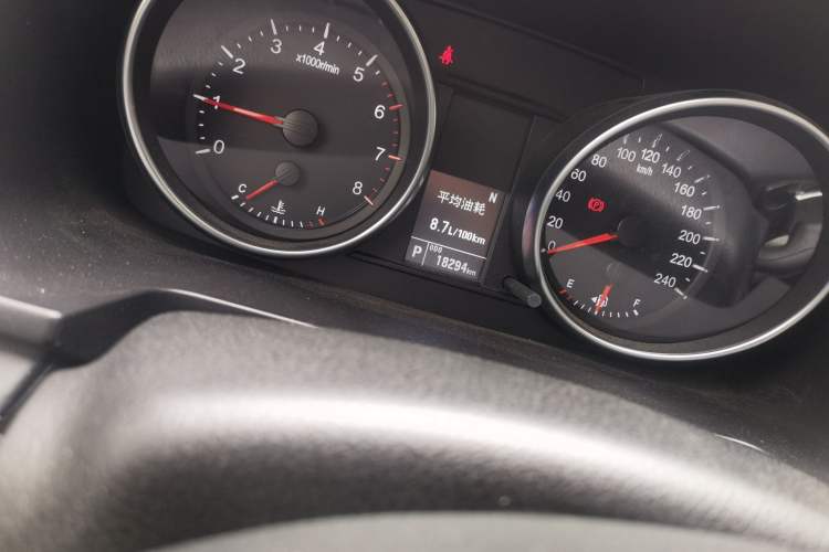 Used Haval M6 2021 PLUS 1.5T DCT Comfort Edition Odometer Close Up