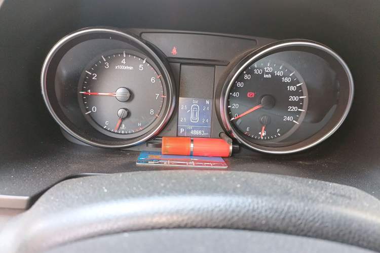 Used Haval M6 2021 PLUS 1.5T DCT Luxury Smart Connectivity Model Odometer Close Up