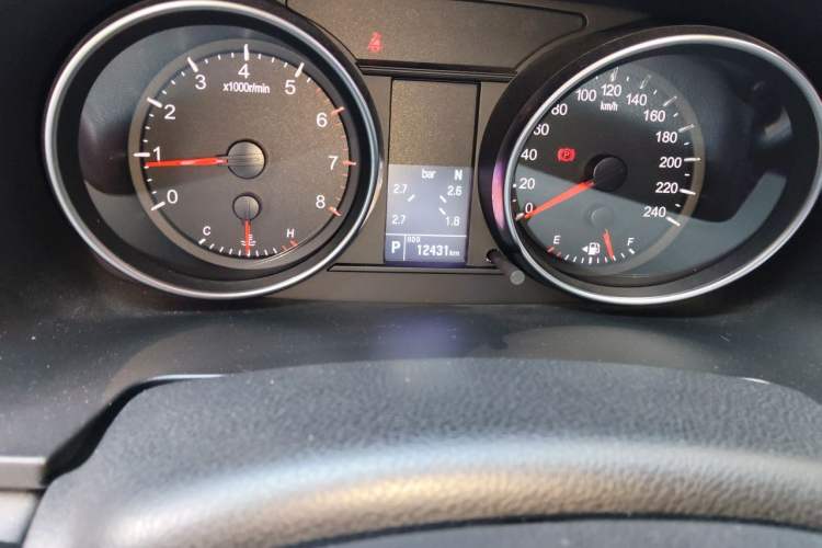 Used Haval M6 2021 PLUS 1.5T DCT Luxury Smart Connectivity Model Odometer Close Up