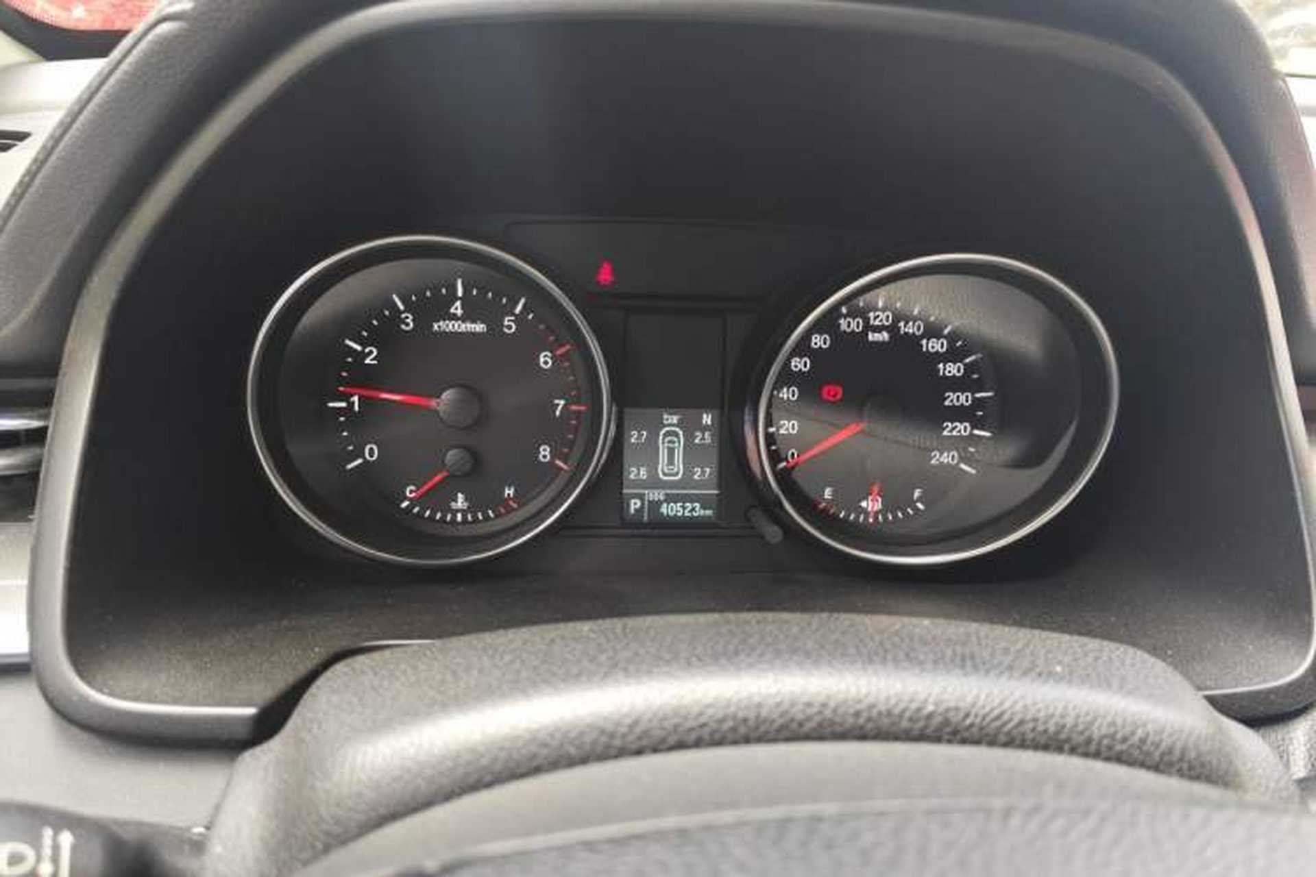 Used Haval M6 2021 PLUS 1.5T DCT Luxury Smart Connectivity Model Odometer Close Up