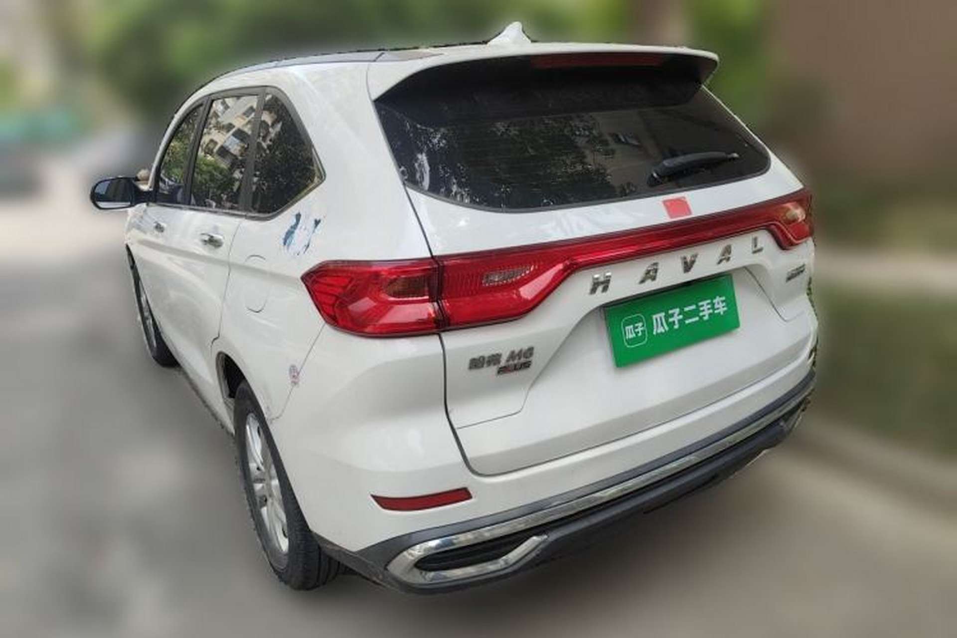 Used Haval M6 2021 PLUS 1.5T Manual Elite Smart Connectivity Model Rear Left 45 Deg