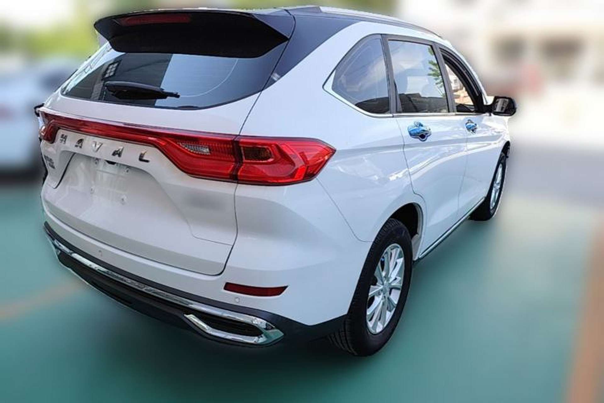Used Haval M6 2021 PLUS 1.5T Manual Luxury Smart Connectivity Model Rear Right 45 Deg
