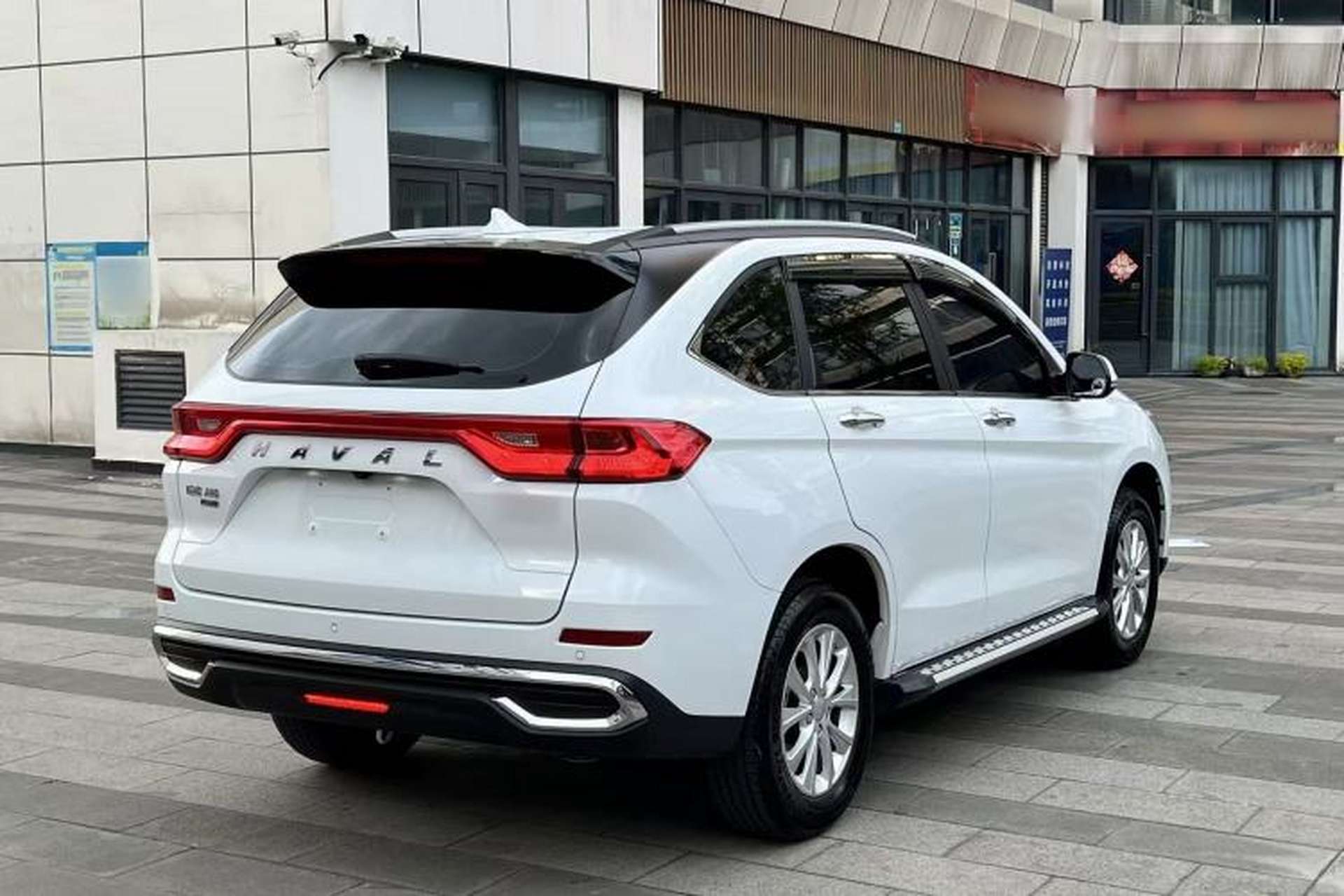 Used Haval M6 2021 PLUS 1.5T Manual Luxury Smart Connectivity Model Rear Right 45 Deg