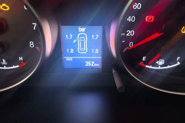 Used Haval M6 2023 PLUS 1.5T Manual Luxury Smart Connectivity Model Odometer Close Up