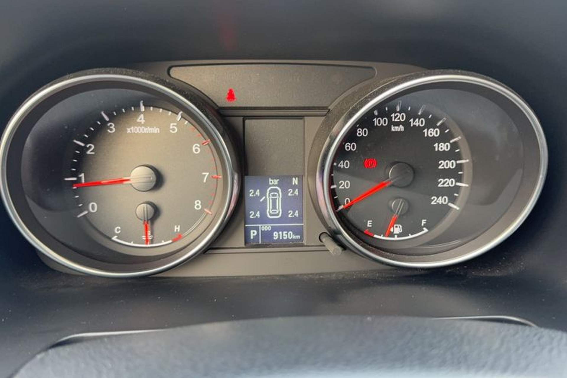 Used Haval M6 2023 PLUS 1.5T DCT Luxury Smart Connectivity Model Odometer Close Up