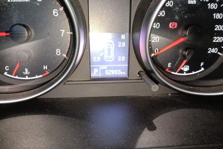 Used Haval M6 2023 PLUS 1.5T DCT Luxury Smart Connectivity Model Odometer Close Up
