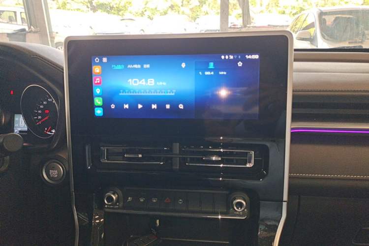 Used Haval M6 2023 PLUS 1.5T DCT Luxury Smart Connectivity Model Audio And AC Panel