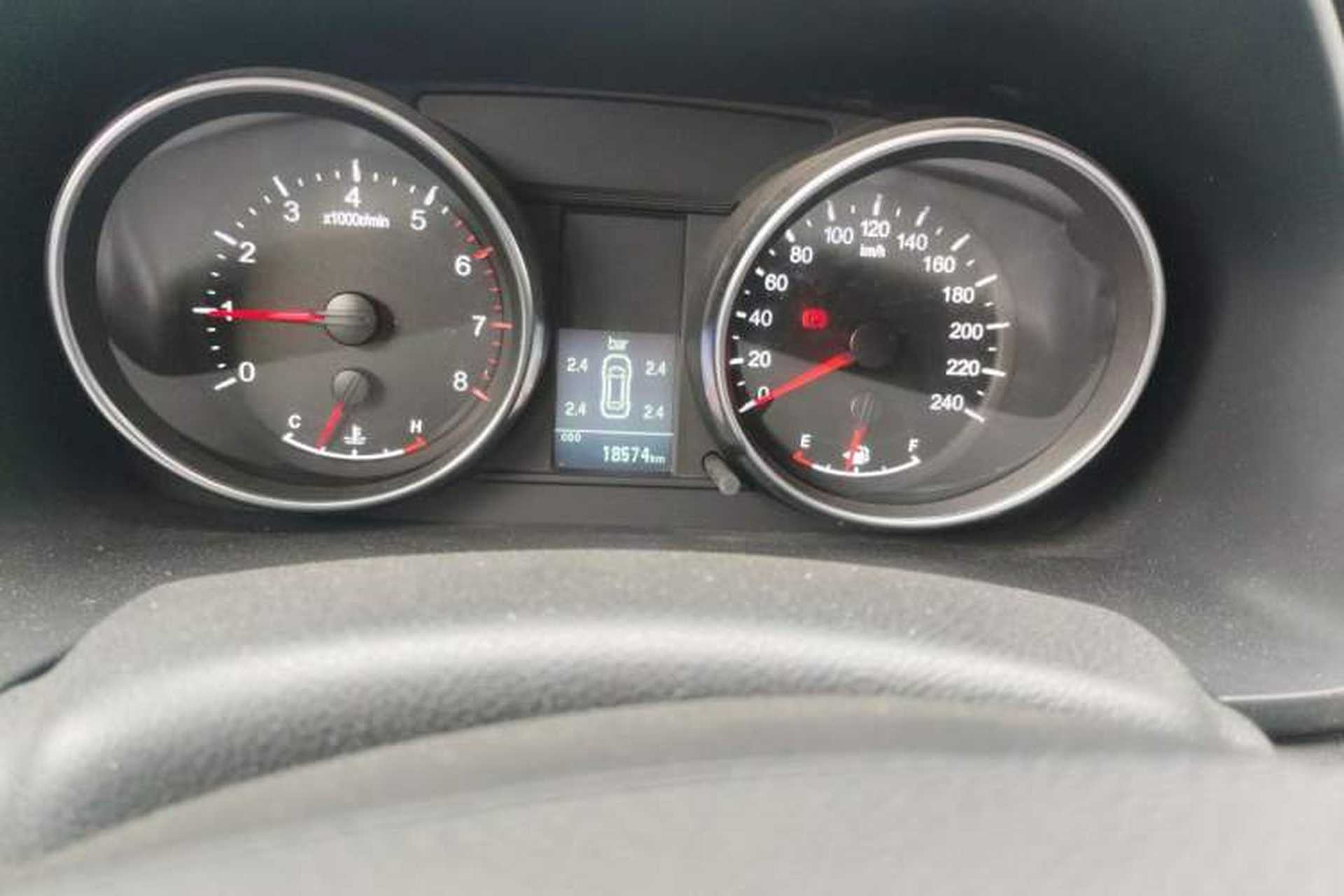 Used Haval M6 2023 PLUS 1.5T Manual Elite Smart Connectivity Model Odometer Close Up