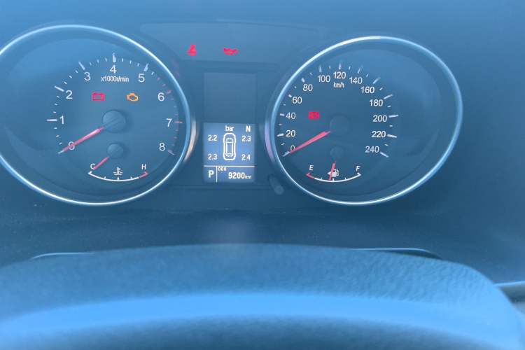 Used Haval M6 2023 PLUS 1.5T DCT Elite Smart Connectivity Model Odometer Close Up