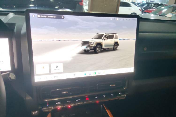 Used Haval Raptor 2025 2.0T 4WD Pro Audio And AC Panel