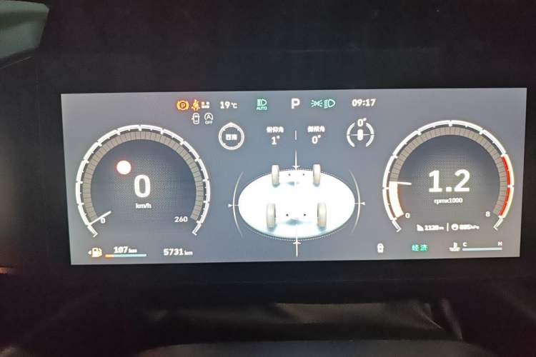 Used Haval Raptor 2025 2.0T 4WD Ultra Instrument Cluster
