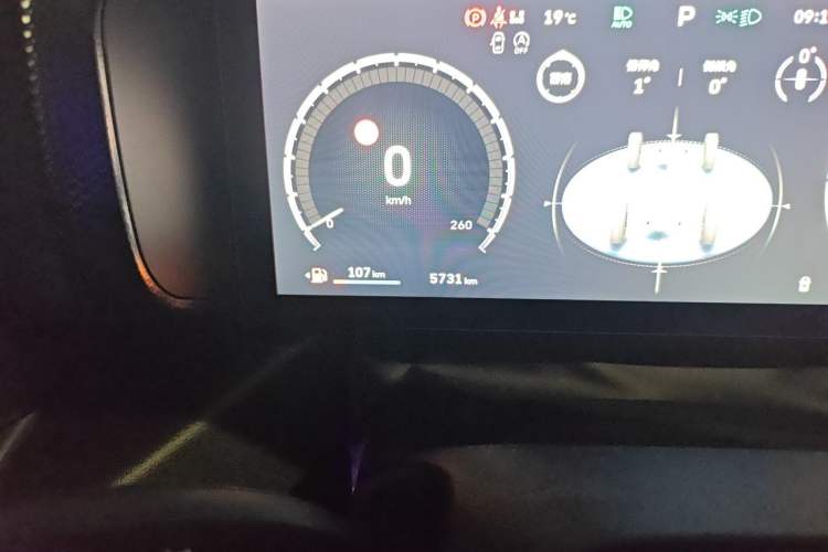 Used Haval Raptor 2025 2.0T 4WD Ultra Odometer Close Up