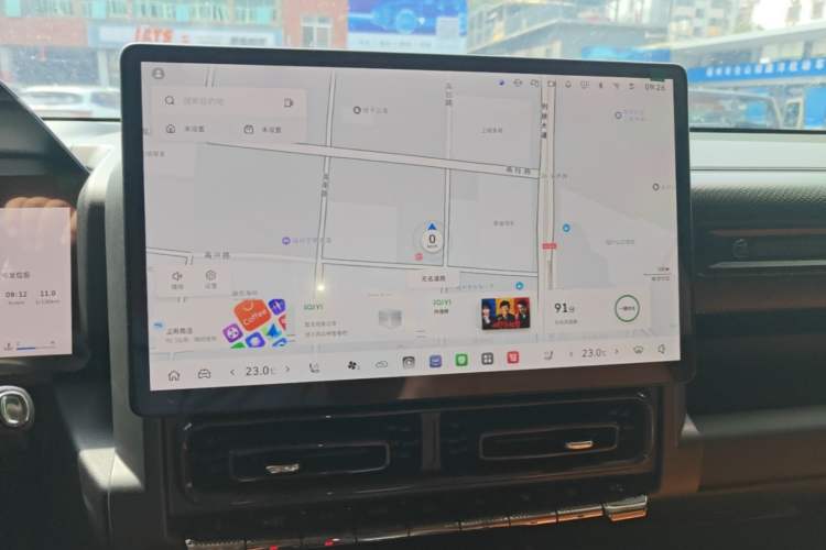 Used Haval Raptor 2025 2.0T 4WD Ultra Audio And AC Panel