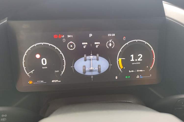 Used Haval Raptor 2025 2.0T 4WD Ultra Instrument Cluster