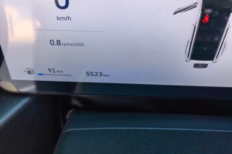 Used Haval Raptor 2025 2.0T 4WD Ultra Odometer Close Up