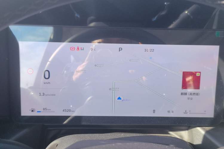 Used Haval Raptor 2025 2.0T 4WD Pro Odometer Close Up