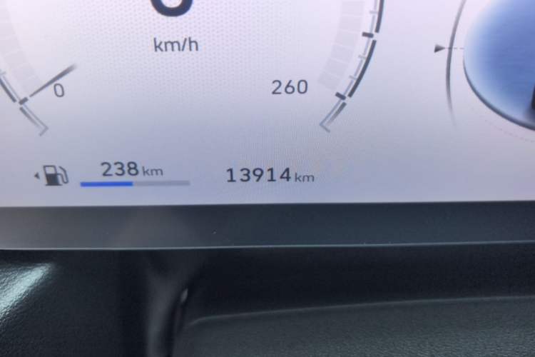 Used Haval Raptor 2025 2.0T 4WD Pro Odometer Close Up