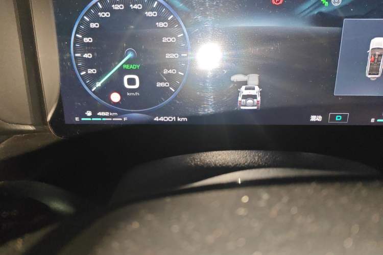 Used Haval Raptor New Energy 2023 Hi4 145 Explorer Edition Odometer Close Up