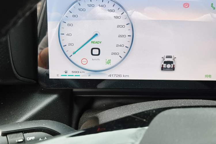 Used Haval Raptor New Energy 2023 Hi4 145 Explorer Edition Odometer Close Up