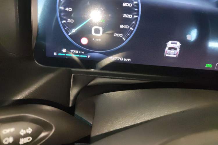 Used Haval Raptor New Energy 2023 Hi4 145 Explorer Edition Odometer Close Up