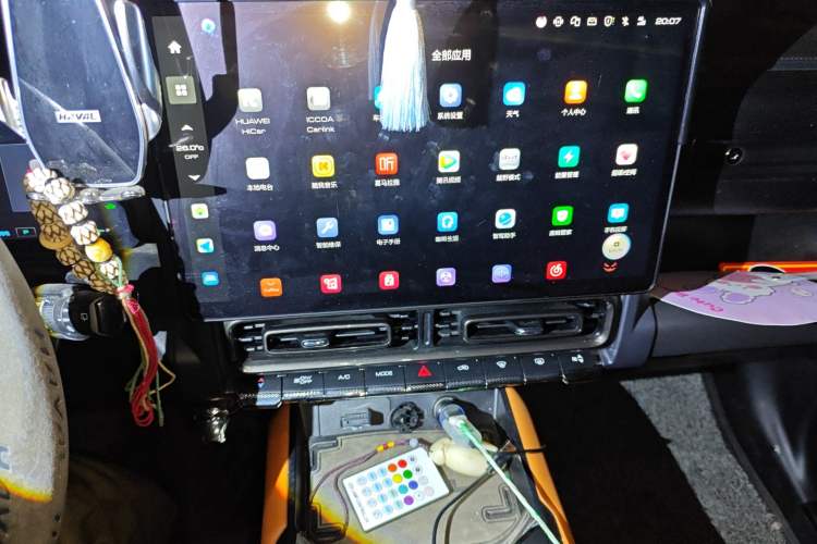 Used Haval Raptor New Energy 2023 Hi4 102 Exploration Edition Audio And AC Panel