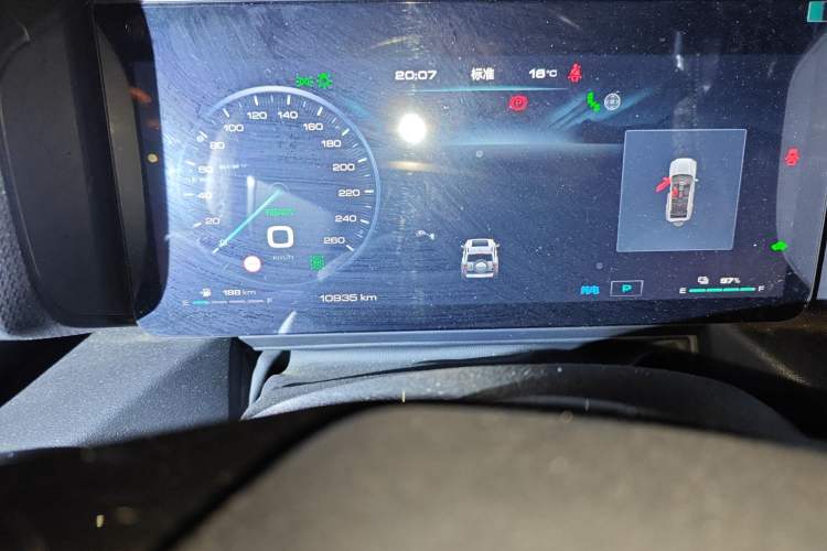 Used Haval Raptor New Energy 2023 Hi4 102 Exploration Edition Odometer Close Up