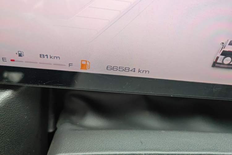 Used Haval Raptor New Energy 2023 Hi4 102 Exploration Edition Odometer Close Up