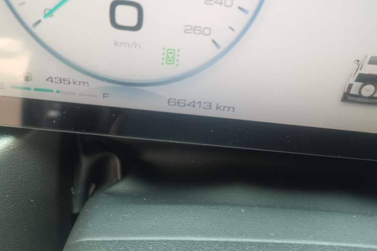 Used Haval Raptor New Energy 2023 Hi4 145 Explorer Edition Odometer Close Up