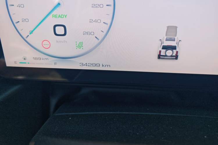 Used Haval Raptor New Energy 2023 Hi4 145 Explorer Edition Odometer Close Up