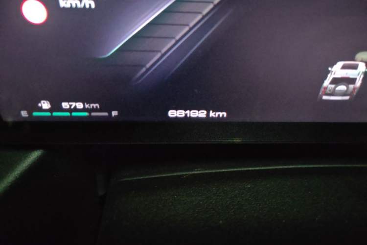 Used Haval Raptor New Energy 2023 Hi4 102 Exploration Edition Odometer Close Up