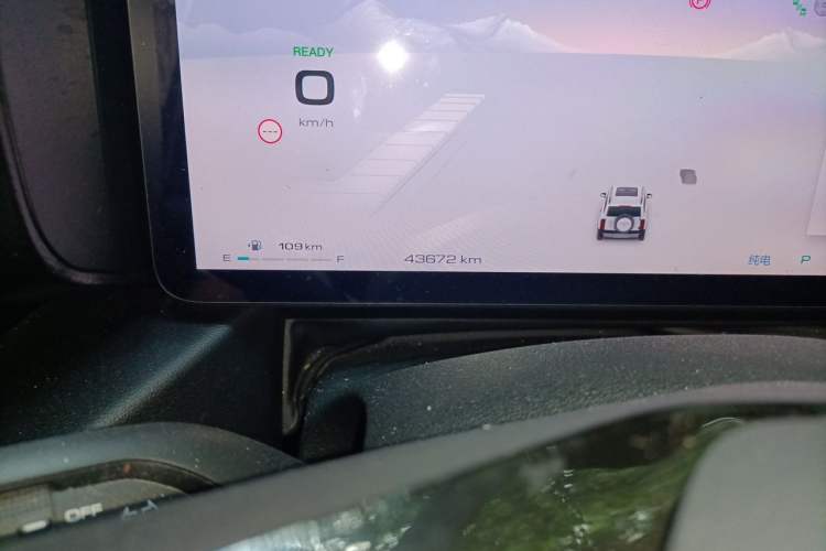Used Haval Raptor New Energy 2024 Hi4 145 Pro Odometer Close Up