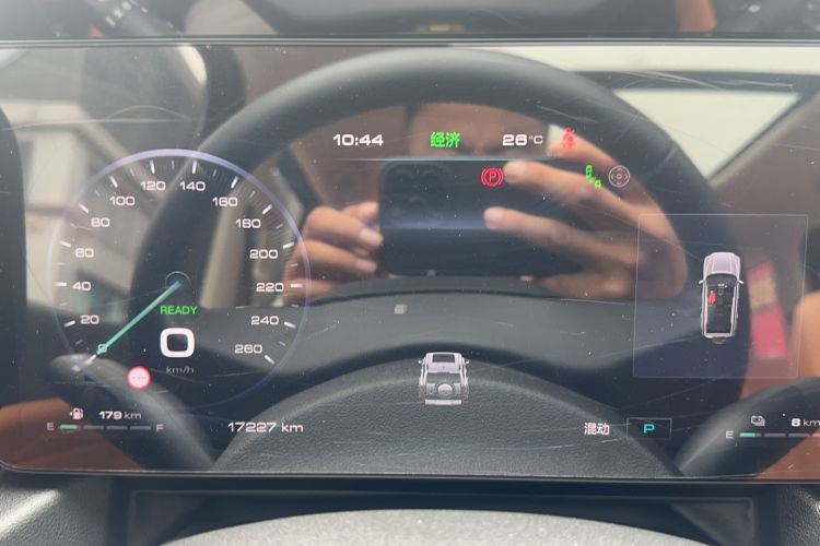 Used Haval Raptor New Energy 2024 Hi4 102 Pro Odometer Close Up