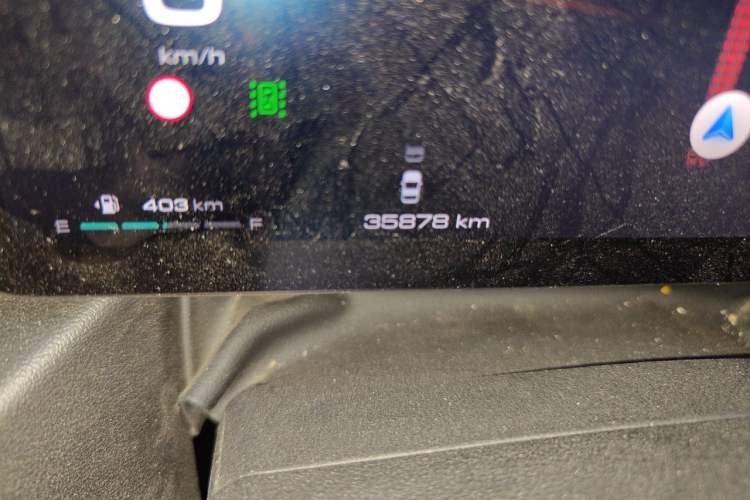Used Haval Raptor New Energy 2024 Hi4 102 Pro Odometer Close Up