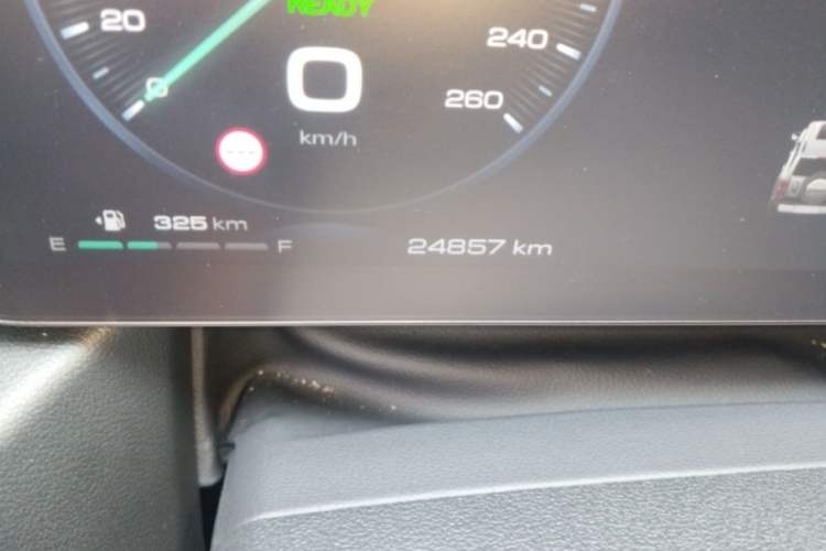 Used Haval Raptor New Energy 2024 Hi4 145 Cross-Over Edition Odometer Close Up