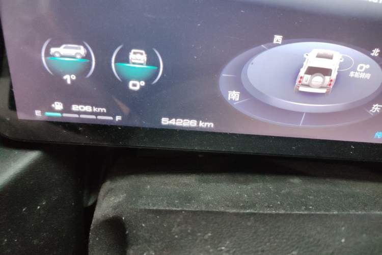 Used Haval Raptor New Energy 2024 Hi4 145 Pro Odometer Close Up
