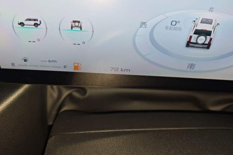 Used Haval Raptor New Energy 2024 Hi4 145 Pro Odometer Close Up
