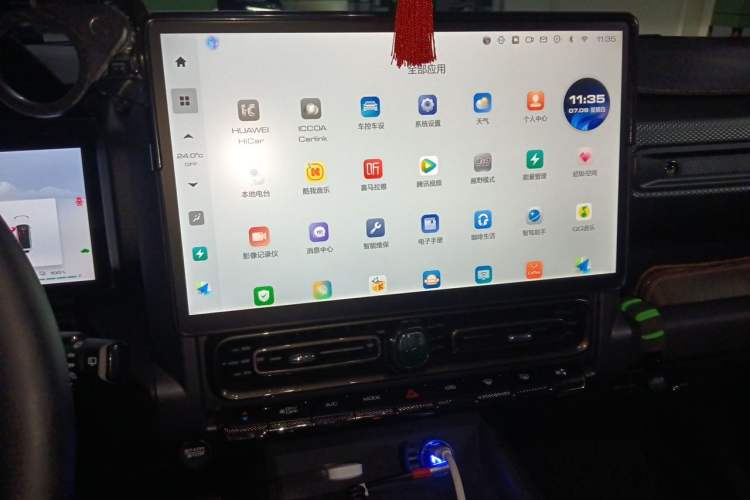 Used Haval Raptor New Energy 2024 Hi4 145 Cross-Over Edition Audio And AC Panel