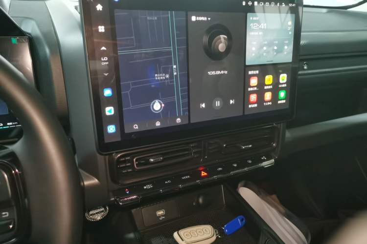 Used Haval Raptor New Energy 2024 Hi4 145 Cross-Over Edition Audio And AC Panel