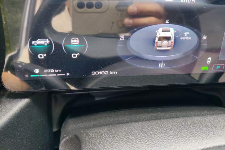 Used Haval Raptor New Energy 2024 Hi4 102 Pro Odometer Close Up